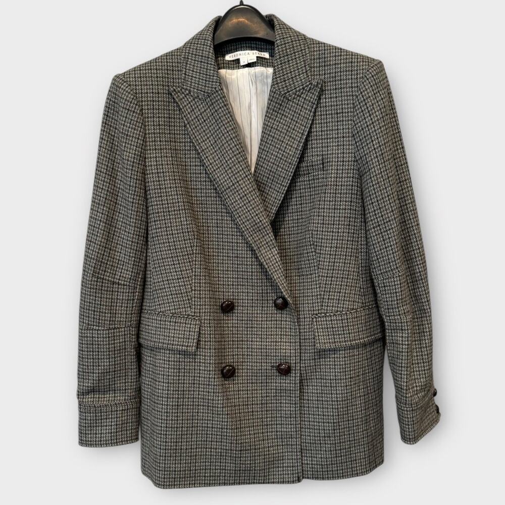 NEW Veronica Beard Pyle Dickey Wool Blend Jacket Size 14 - Picture 7 of 16